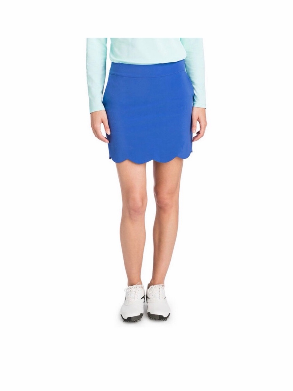 Vineyard Vines Royal Blue Scallop Hem Skort